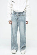Decorative Seam Jeans - Hovatok