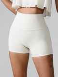 High Waist Active Shorts - Hovatok