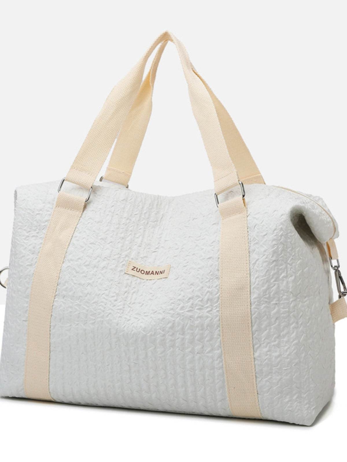 Texture Oxford Cloth Travel Bag - Hovatok