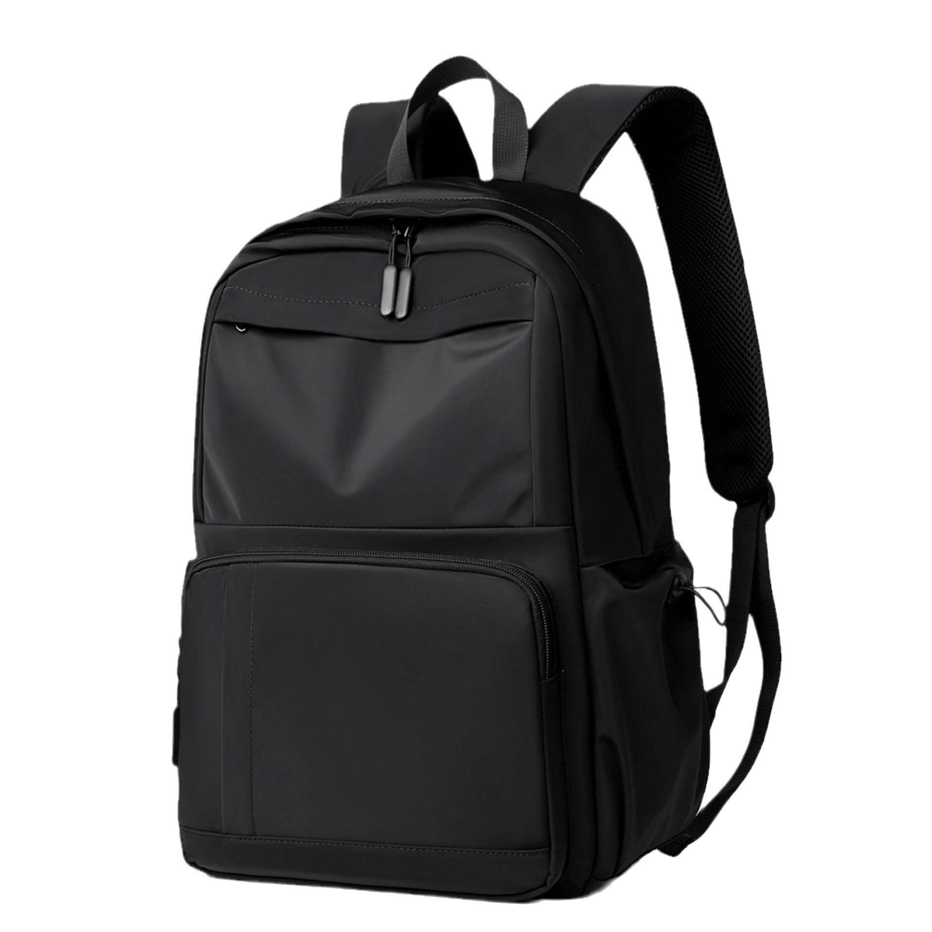 Multi-Pockets Solid Color Backpack Bag - Hovatok