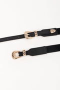 Double Buckle Elastic Belt - Hovatok