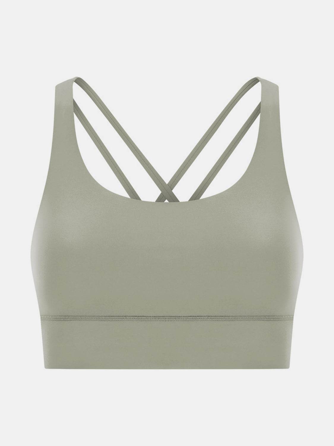 Millennia Crisscross Scoop Neck Active Tank - Hovatok