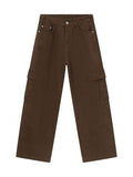 Wide Leg Cargo Jeans - Hovatok