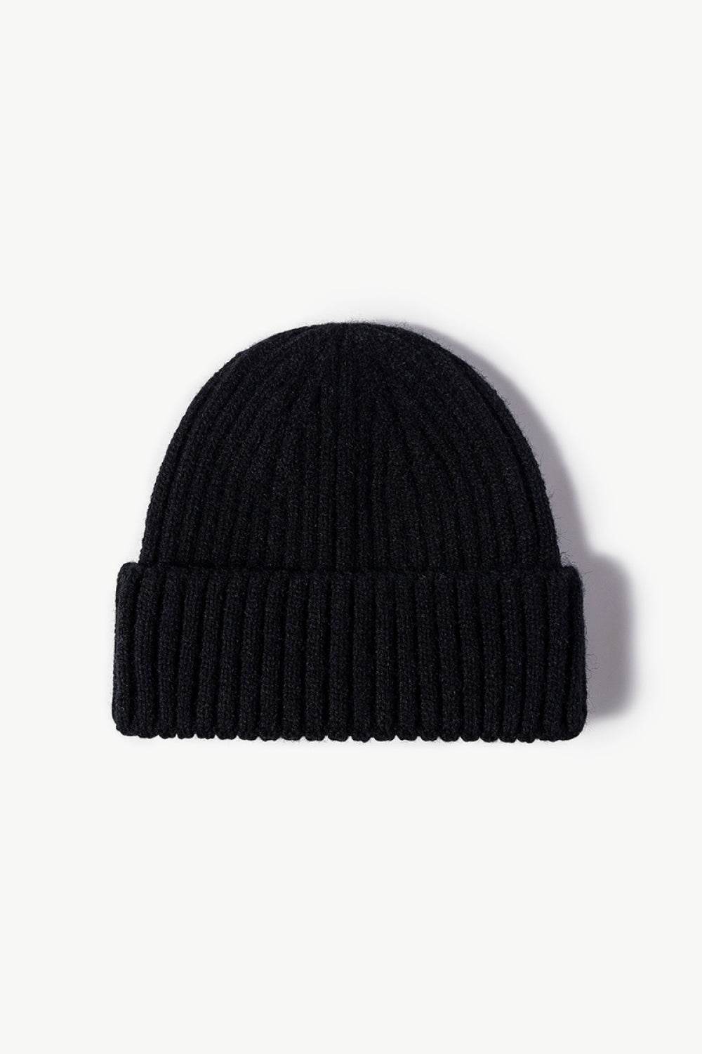 Rib-Knit Cuff Beanie - Hovatok