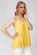 Basic Bae Bamboo Scoop Neck Double Spaghetti Straps Cami - Hovatok
