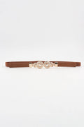 Zinc Alloy Buckle PU Leather Belt - Hovatok