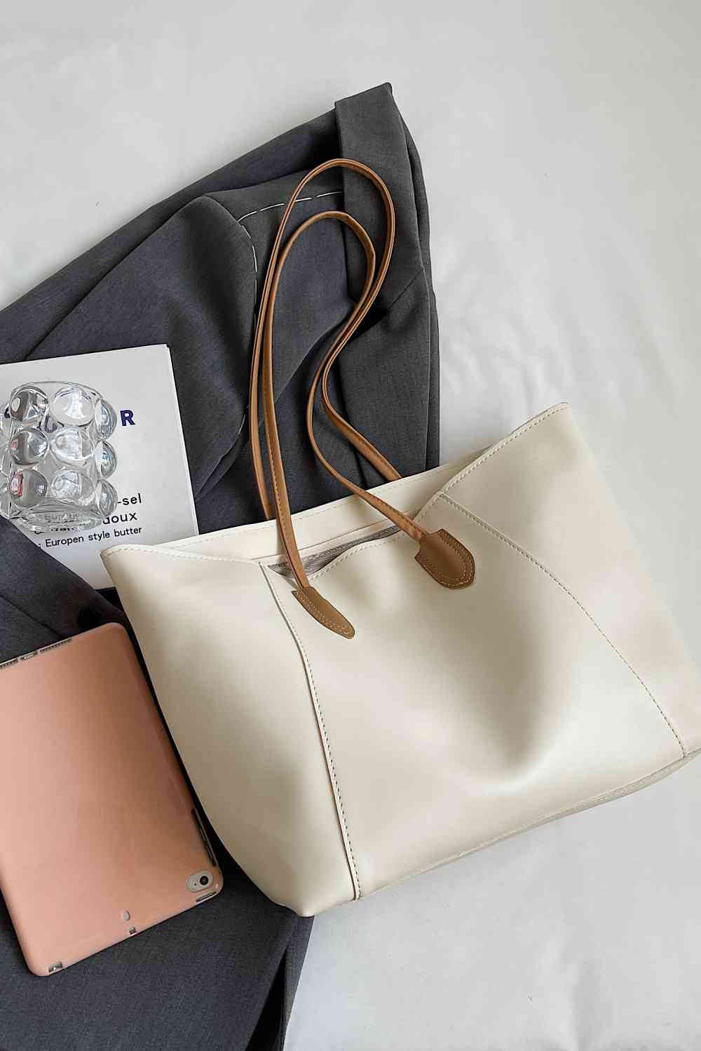 PU Leather Tote Bag - Hovatok