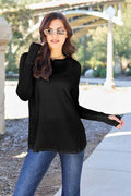 Basic Bae Full Size Round Neck Long Sleeve T-Shirt - Hovatok
