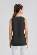 Slit Round Neck Tank - Hovatok