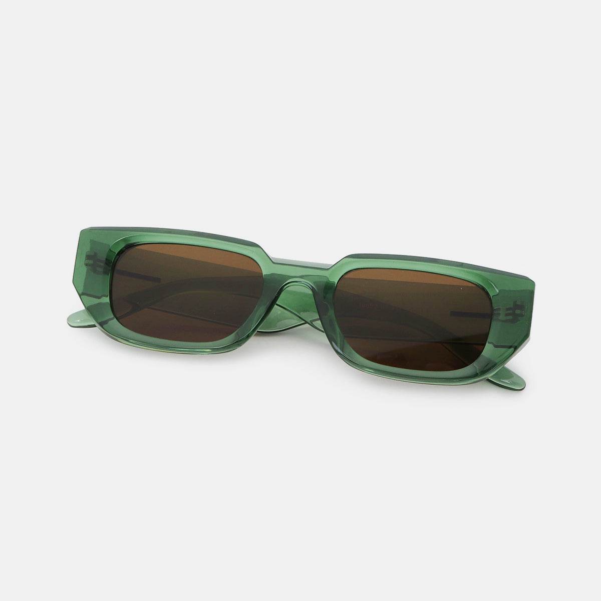 Polycarbonate Frame Rectangle Sunglasses - Hovatok