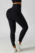 Basic Bae Crossover Waist Active Leggings - Hovatok