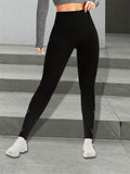 Cutout High Rise Leggings - Hovatok