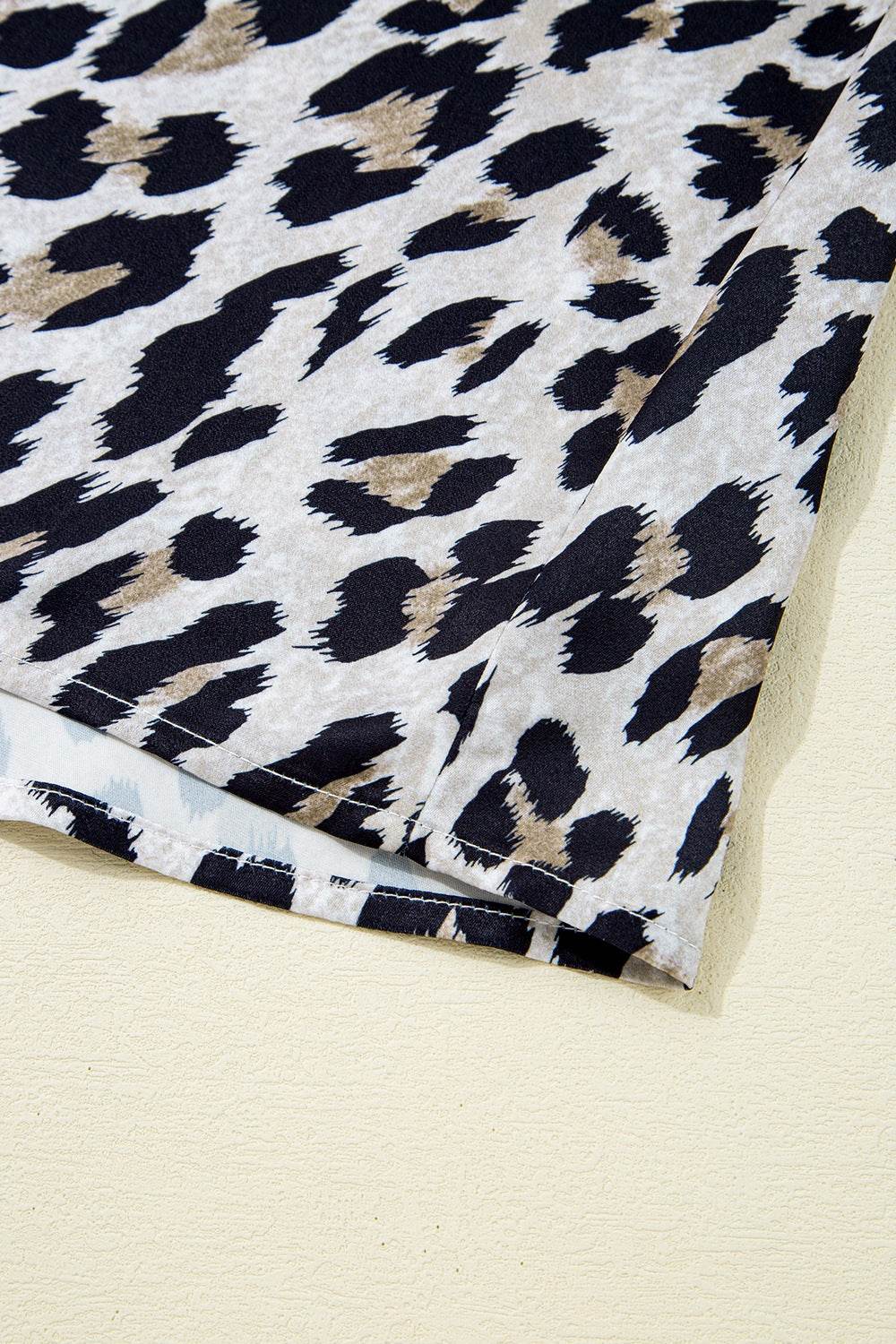 Leopard High Waist Midi Skirt - Hovatok