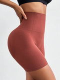 Seamless High Waist Active Shorts - Hovatok