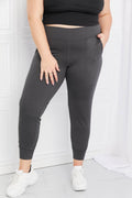 Leggings Depot Full Size Pocketed High Waist Pants - Hovatok
