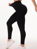 Pocketed High Waist Active Leggings - Hovatok