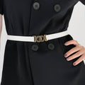 Alloy Buckle PU Belt - Hovatok