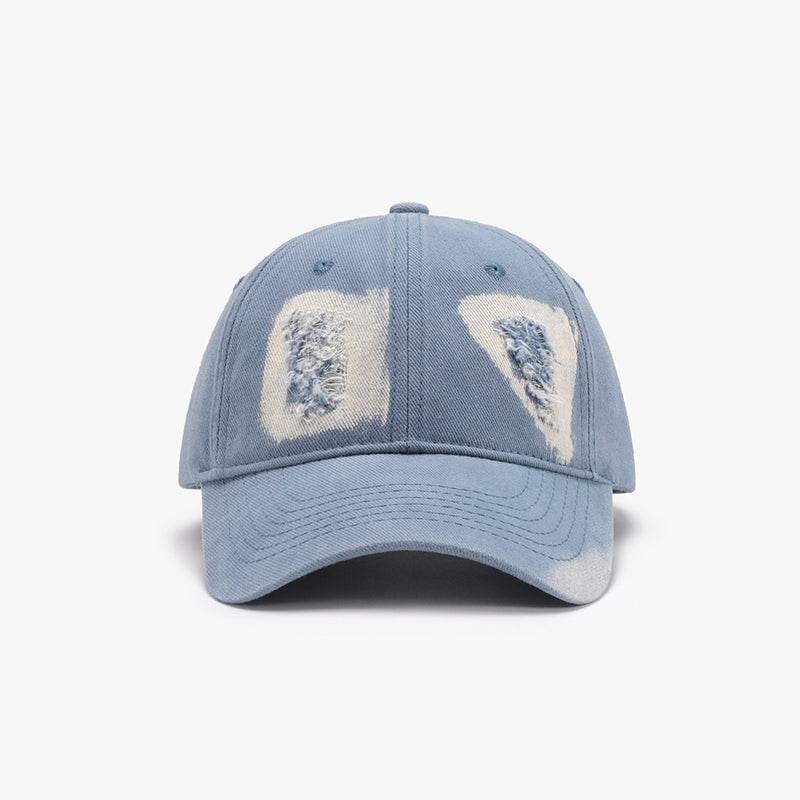 Distressed Cotton Baseball Cap - Hovatok