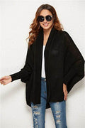 Angel Wings Open Front Batwing Sleeve Cardigan - Hovatok