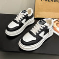 Contrast Platform Sneakers - Hovatok