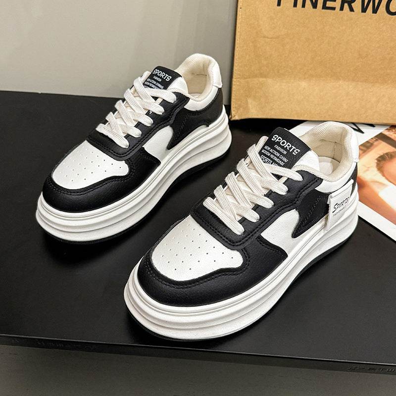 Contrast Platform Sneakers - Hovatok