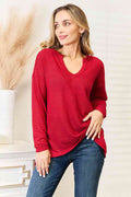 Culture Code Full Size Wide Notch Relax Top - Hovatok