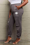 Simply Love Full Size CELESTIAL DREAMER Graphic Sweatpants - Hovatok
