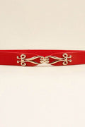 Alloy Buckle Elastic Belt - Hovatok