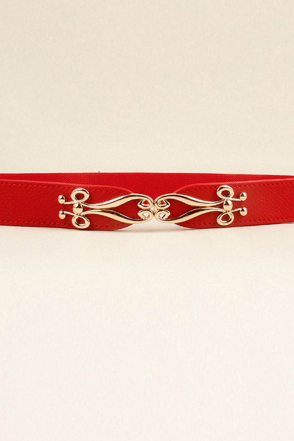 Alloy Buckle Elastic Belt - Hovatok