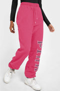 Simply Love Full Size PINK Graphic Sweatpants - Hovatok