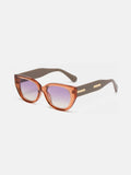 Cat Eye Polycarbonate Frame Sunglasses - Hovatok
