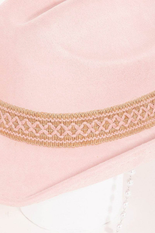 Fame Ornate Band Cowboy Hat - Hovatok