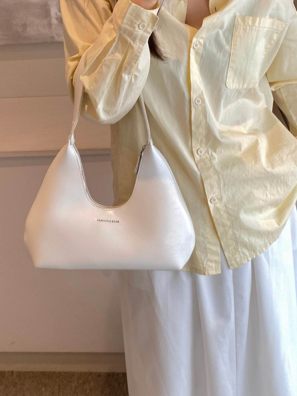 PU Leather Shoulder Bag - Hovatok