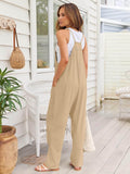 V-Neck Spaghetti Strap Jumpsuit - Hovatok