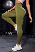Wide Waistband Sports Leggings - Hovatok