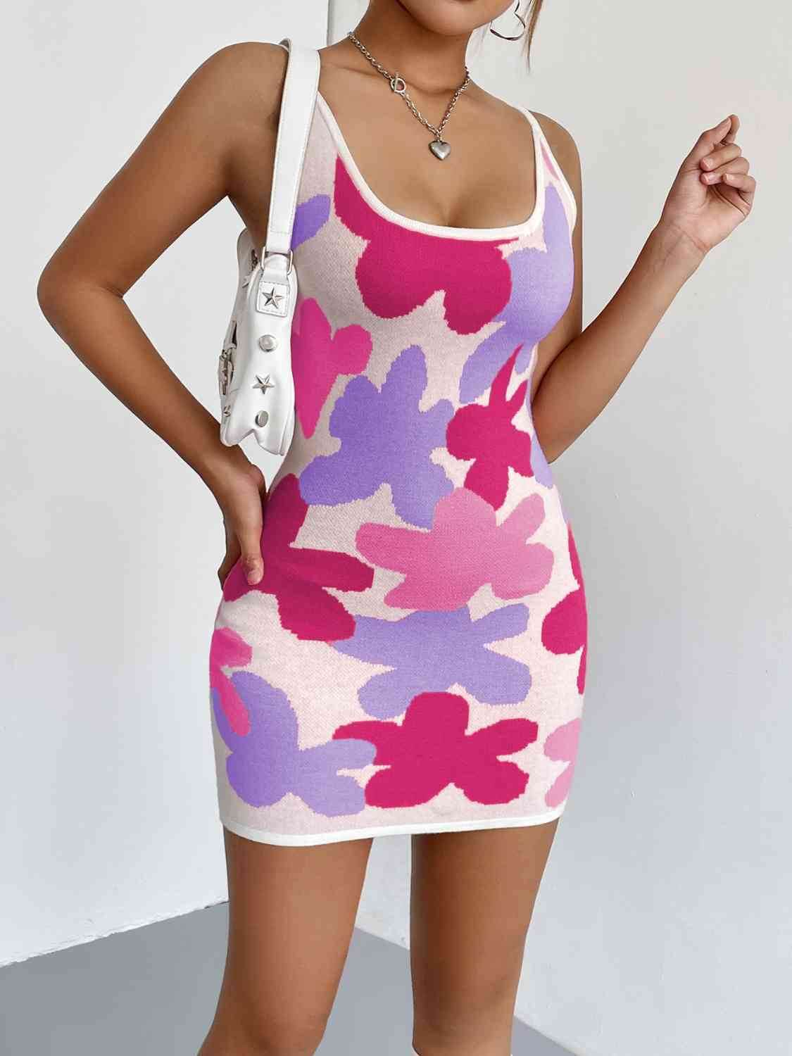 Spaghetti Strap Mini Dress - Hovatok