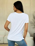 Basic Bae Full Size Round Neck Short Sleeve T-Shirt - Hovatok