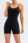 Spaghetti Strap Round Neck Romper - Hovatok