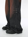 Wide Leg Jeans with Pockets - Hovatok