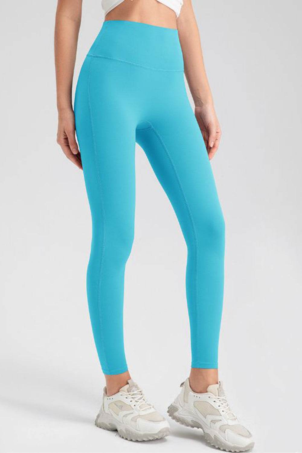 High Waist Skinny Active Pants - Hovatok