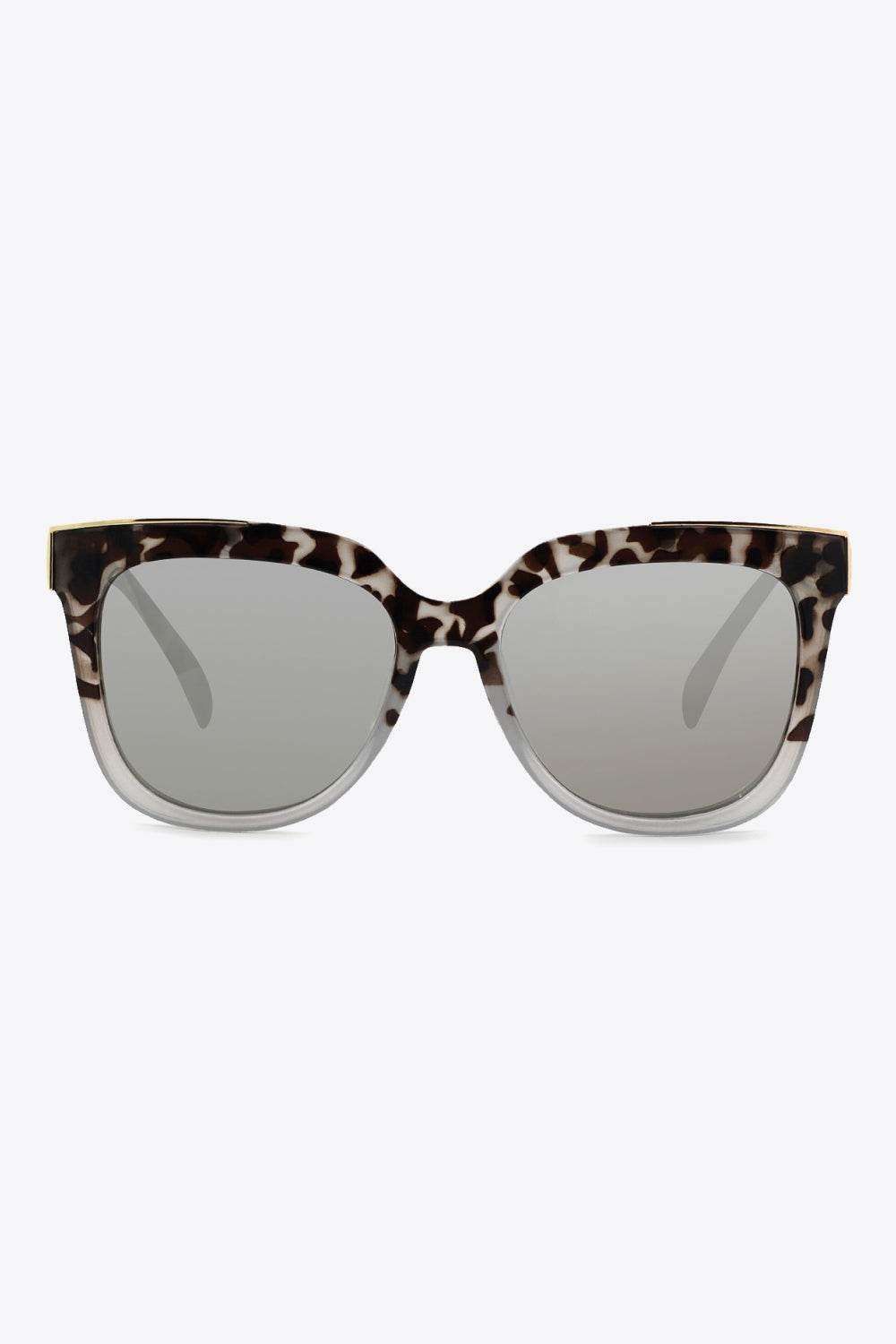 Tortoiseshell Polycarbonate Frame Full Rim Sunglasses - Hovatok