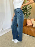 RFM Full Size High Rise Tummy Control Wide Leg Jeans - Hovatok