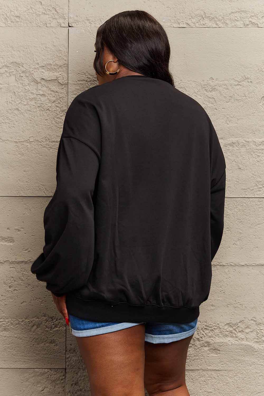 Simply Love Simply Love Full Size Butterfly Graphic Sweatshirt - Hovatok