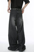 Wide Leg Jeans with Pockets - Hovatok