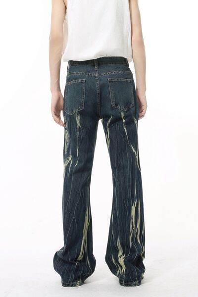Tie-Dye Jeans with Pockets - Hovatok