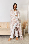 Cuddley Leopard Decorative Throw Blanket - Hovatok