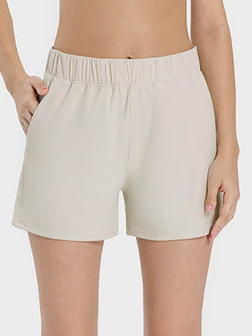 Millennia Elastic Waist Active Shorts - Hovatok
