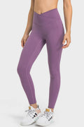Millennia V-Waist Yoga Leggings with Pockets - Hovatok