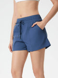 Millennia Drawstring Active Shorts with Pockets - Hovatok