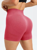 High Waist Active Shorts - Hovatok